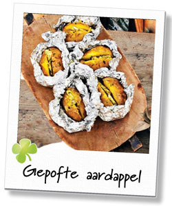 Gepofte aardappel